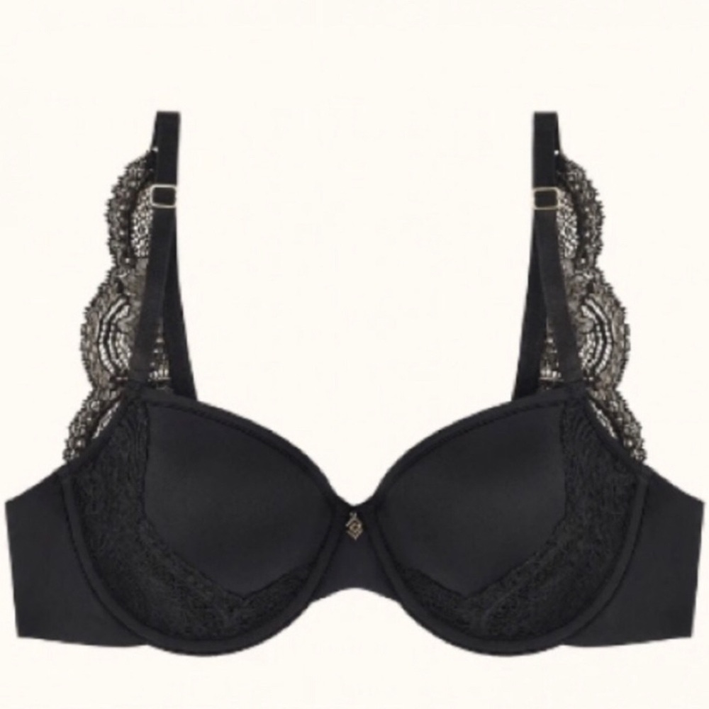 Third Love Lace Detailed T Shirt Bra